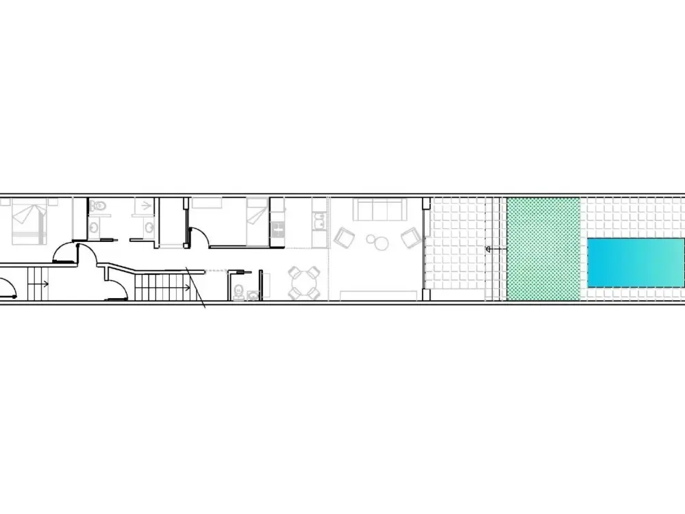 Résidence Wohnung in Gracia mit privatem Pool
