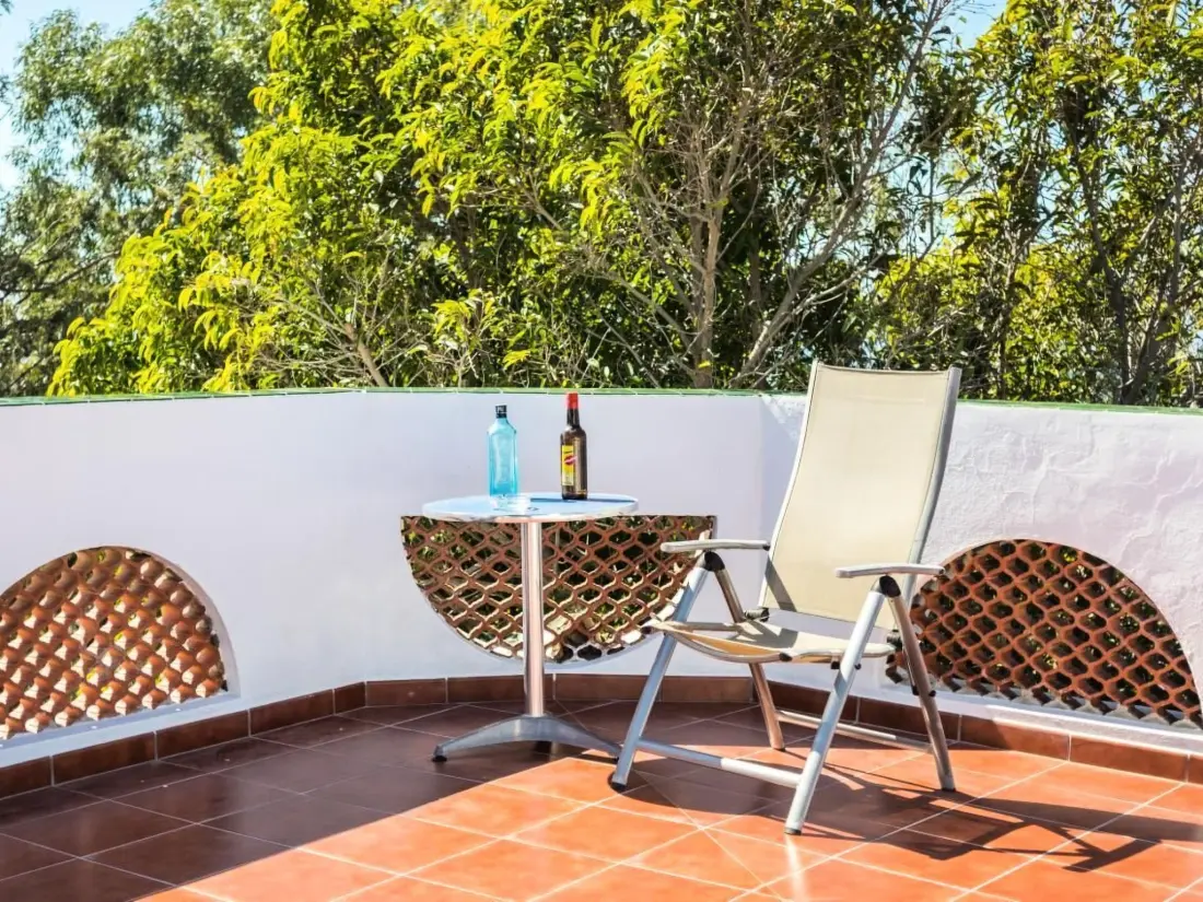 Résidence "Córdoba" mit Gemeinschaftspool und fantastischer Aussicht in einem andalusisch