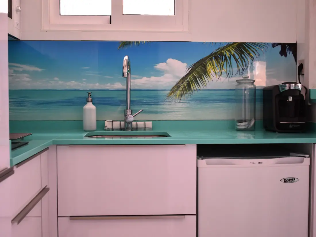 Résidence Helle und renovierte Ferienwohnung mit Balkon und tollem Blick auf das Meer