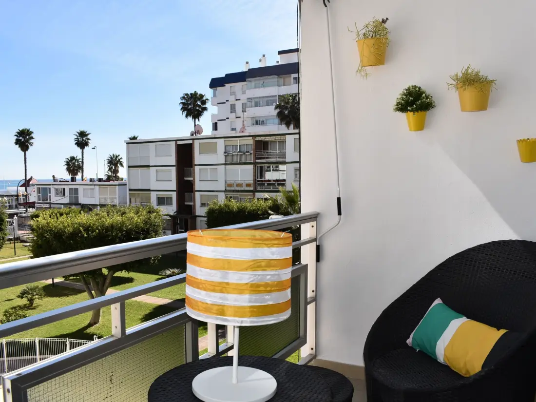 Résidence Helle und renovierte Ferienwohnung mit Balkon und tollem Blick auf das Meer