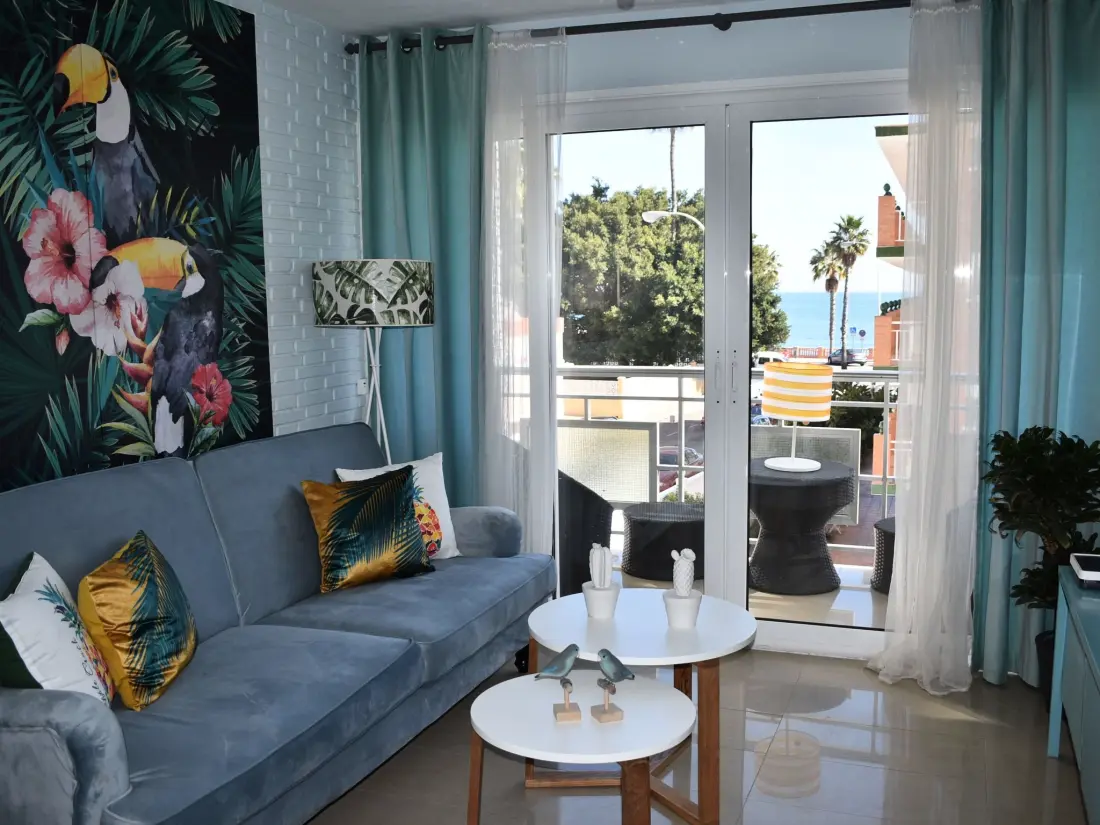 Résidence Helle und renovierte Ferienwohnung mit Balkon und tollem Blick auf das Meer
