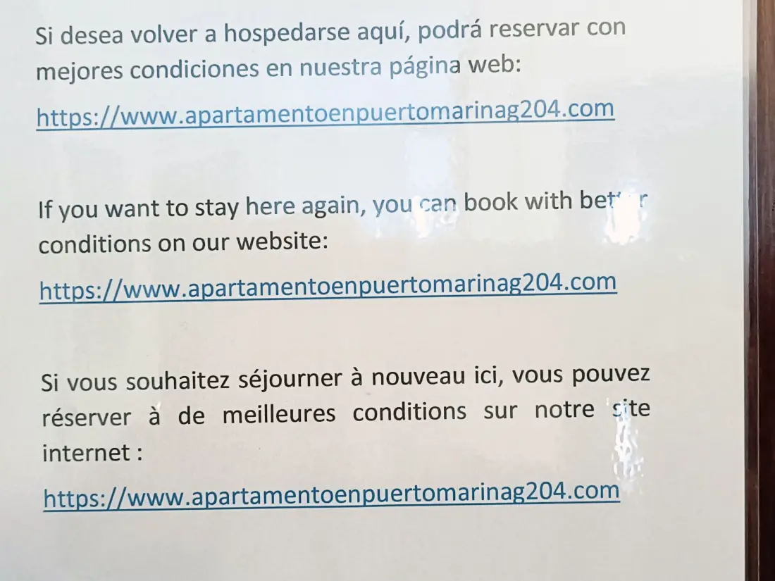Résidence Wunderschöne Wohnung in Puerto Marina G204