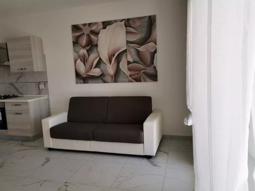 Résidence Einzimmerwohnung 'Saturnotel 502' mit Balkon