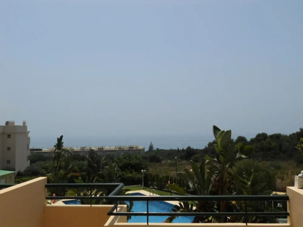 Résidence Zweistöckige Ferienwohnung in Marbella-Mijas Costa mit Meerblick