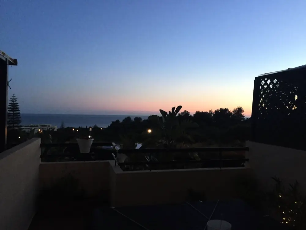 Résidence Zweistöckige Ferienwohnung in Marbella-Mijas Costa mit Meerblick