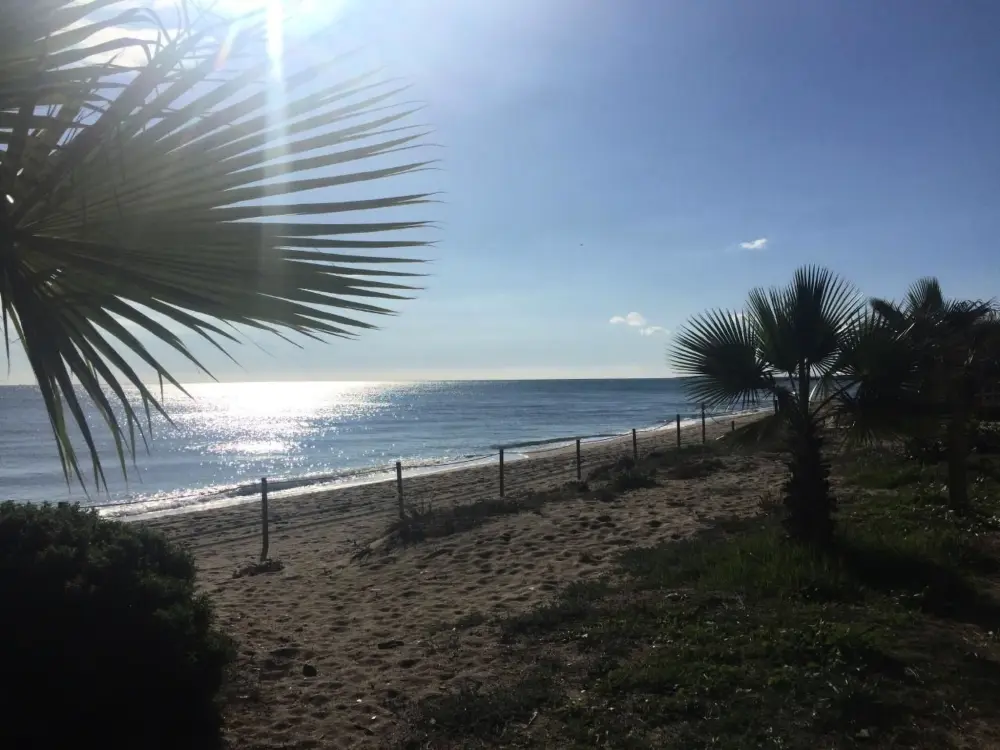 Résidence Zweistöckige Ferienwohnung in Marbella-Mijas Costa mit Meerblick