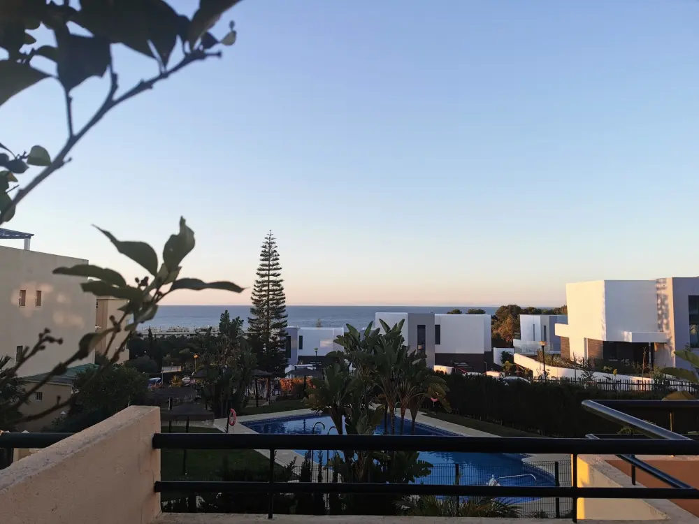 Résidence Zweistöckige Ferienwohnung in Marbella-Mijas Costa mit Meerblick