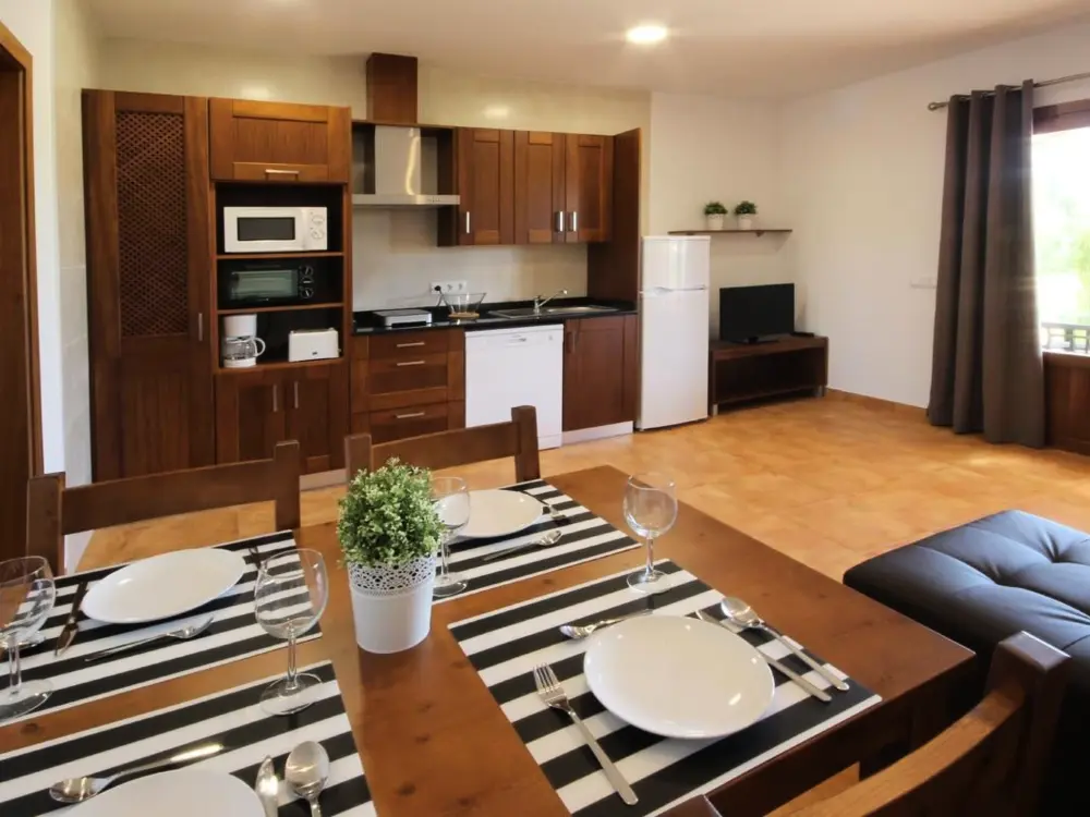Résidence Charmantes Appartement in Campos mit Garten