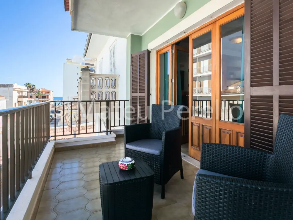 Résidence Charmante Ferienwohnung in Son Baulo mit Sonnigem Balkon