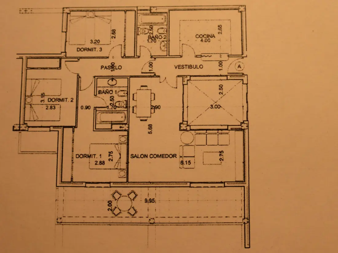 Résidence Charmante Ferienwohnung La Perla mit Terrasse
