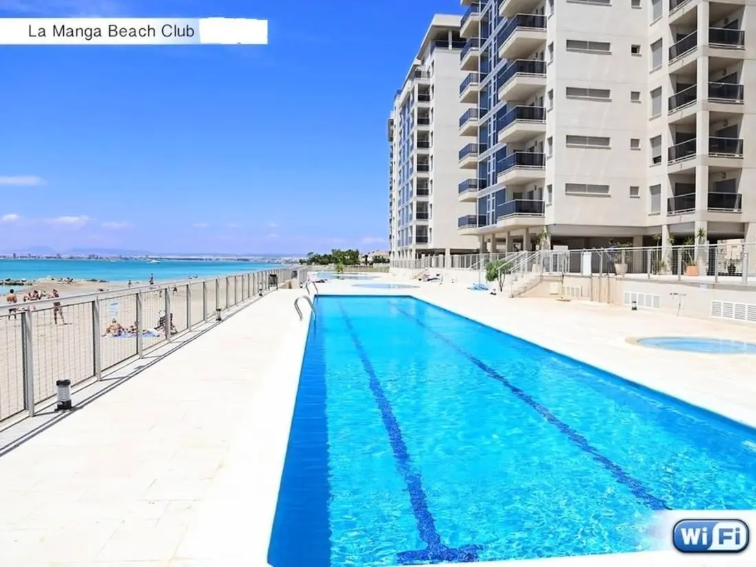 Résidence Wohnung "la manga beach club" mit Meerblick