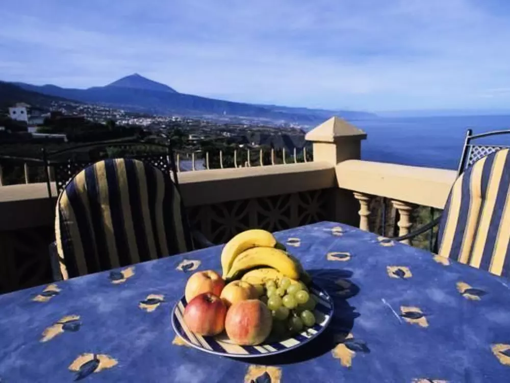 Résidence Wohnung in La Matanza De Acentejo mit Terrasse, gemeinsamem Pool und Garten