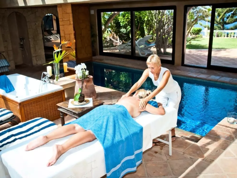 Résidence Wohnung in La Matanza De Acentejo mit Terrasse, gemeinsamem Pool und Garten