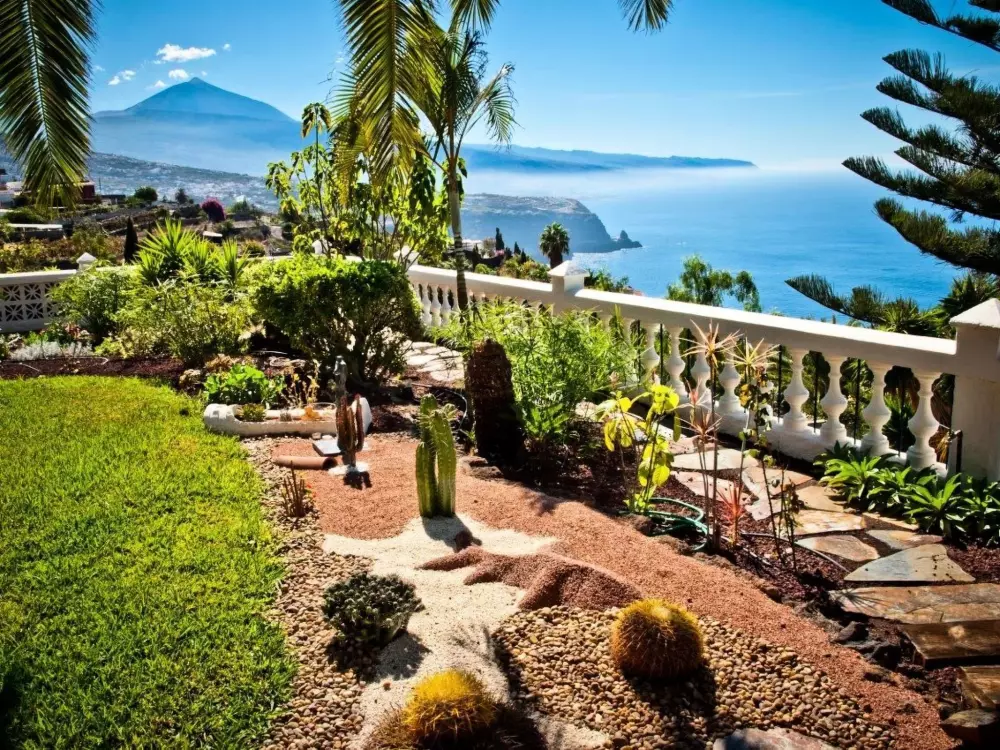 Résidence Wohnung in La Matanza De Acentejo mit Terrasse, gemeinsamem Pool und Garten