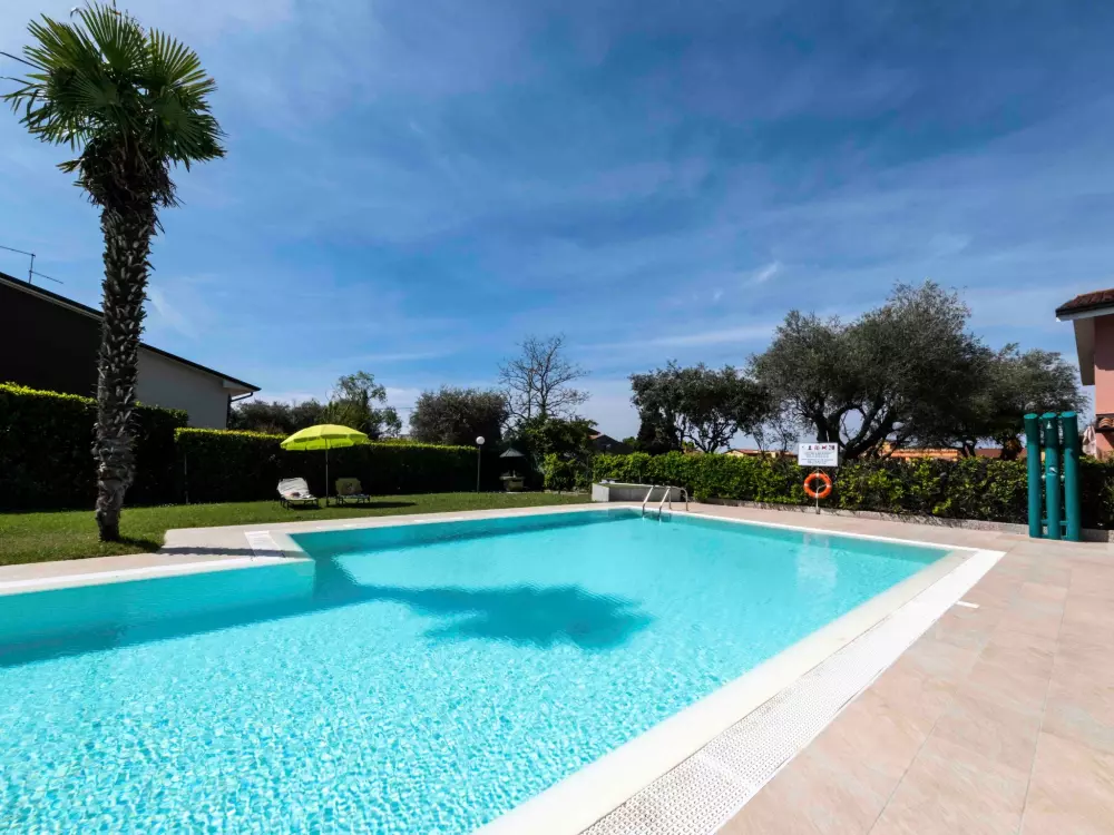 Résidence La Palma - Apartment mit Balkon und Poolblick