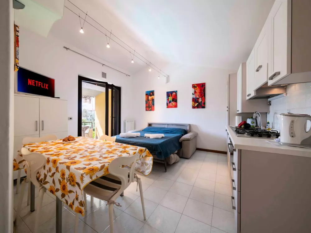 Résidence La Palma - Apartment mit Balkon und Poolblick