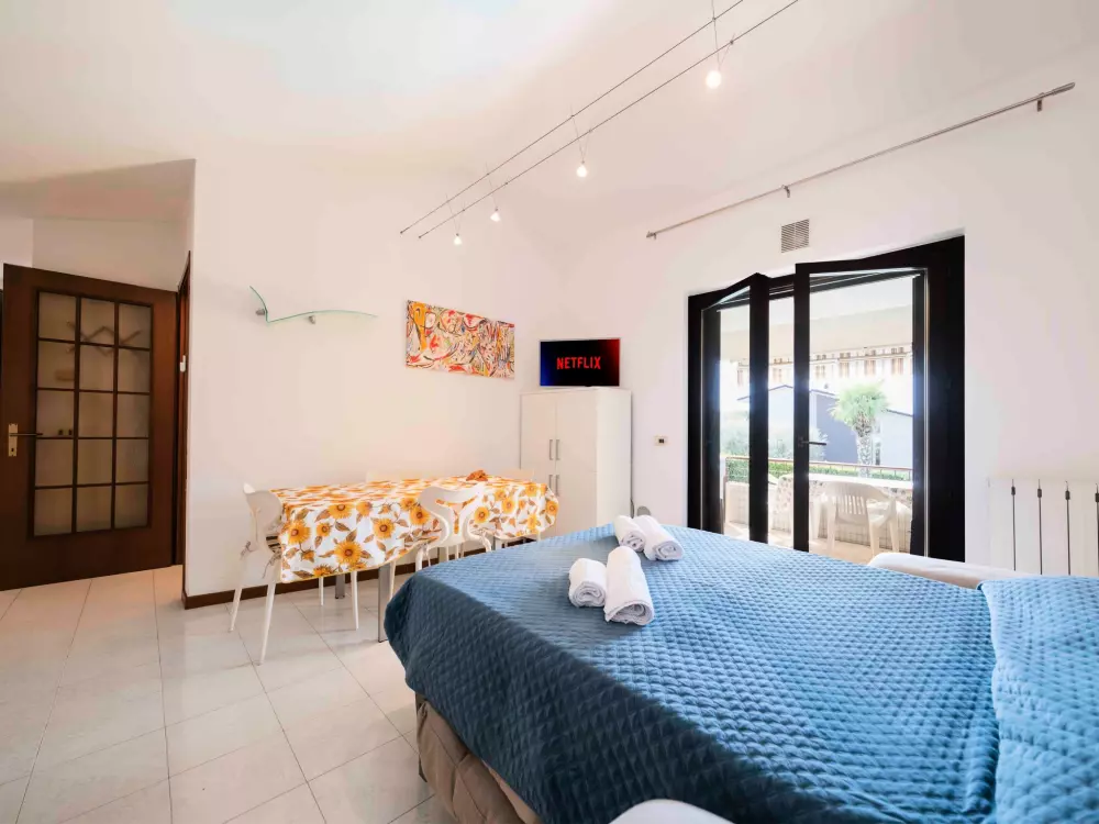 Résidence La Palma - Apartment mit Balkon und Poolblick