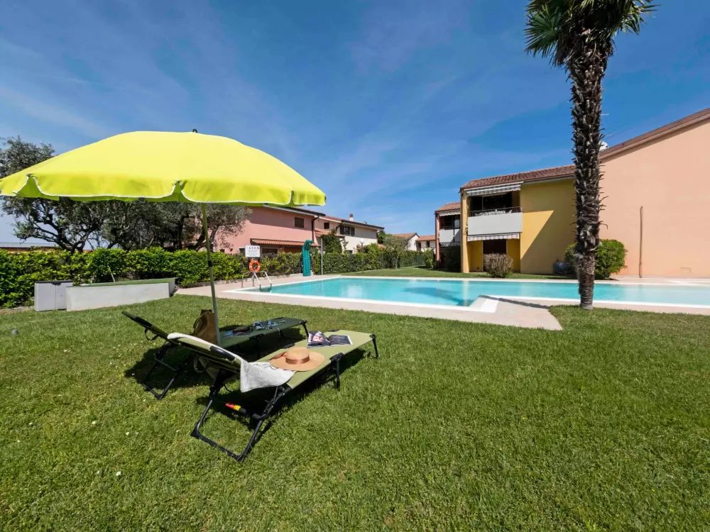 Résidence La Palma - Apartment mit Balkon und Poolblick