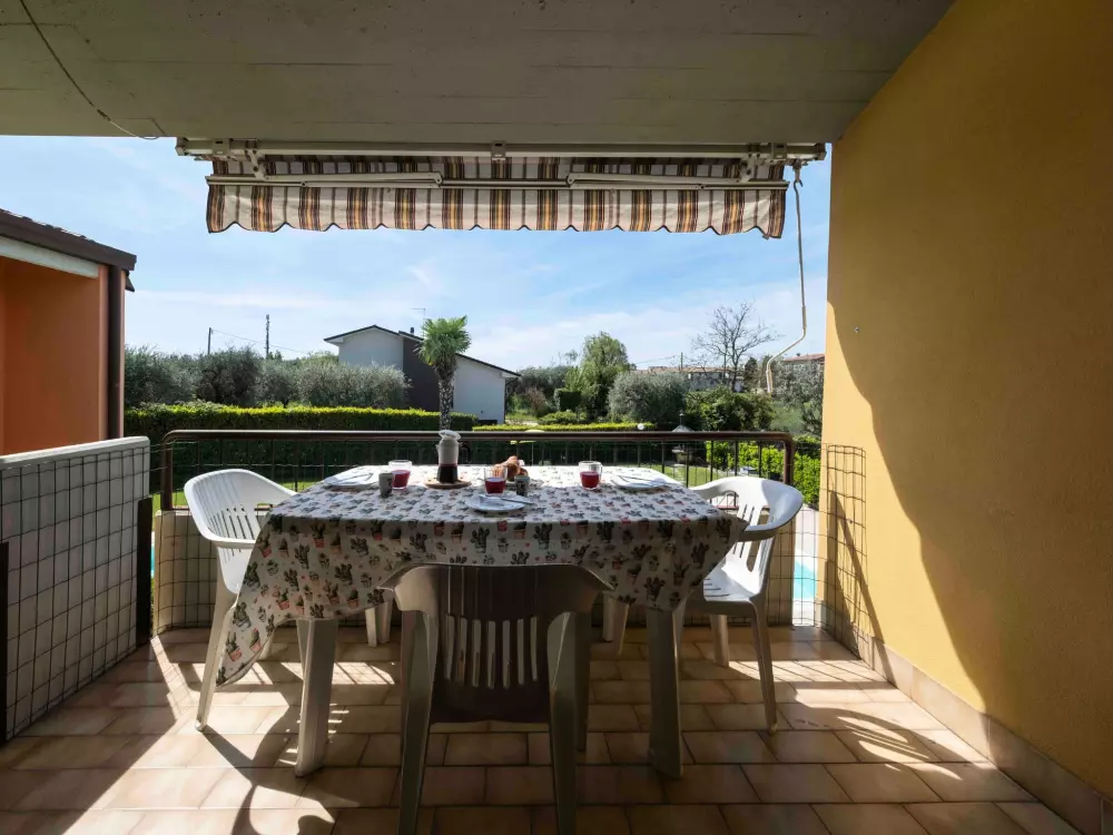 Résidence La Palma - Apartment mit Balkon und Poolblick