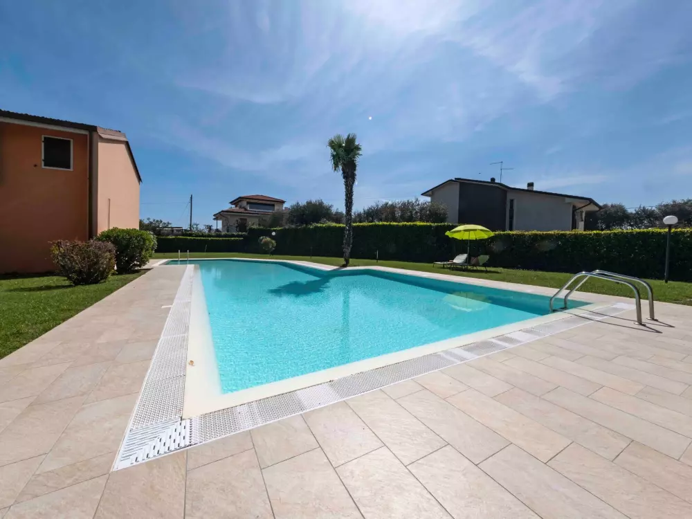 Résidence La Palma - Apartment mit Balkon und Poolblick