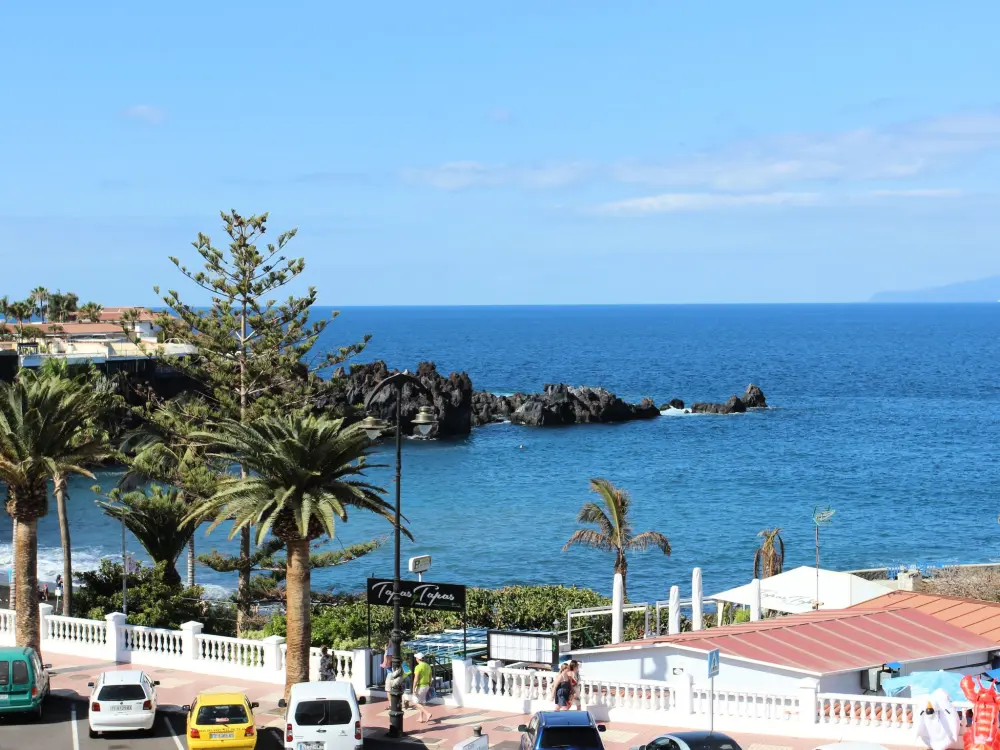 Résidence Große Wohnung in Puerto De Santiago und Meerblick