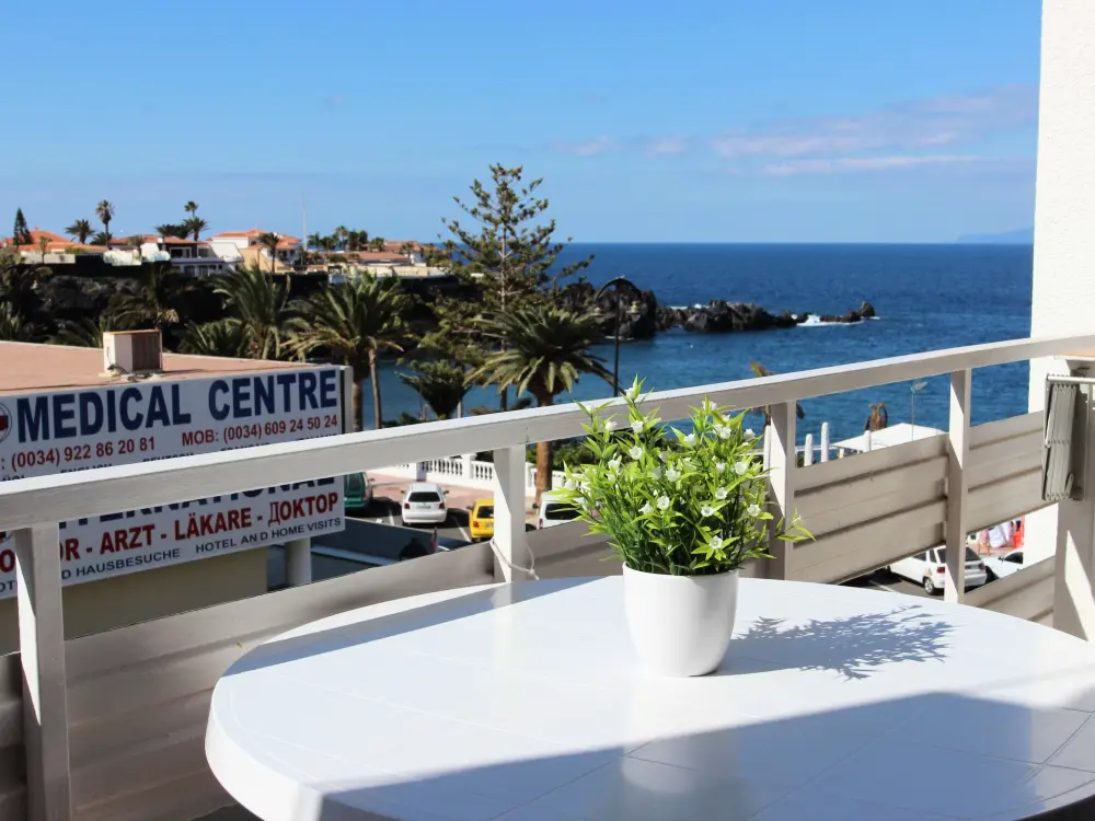 Résidence Große Wohnung in Puerto De Santiago und Meerblick