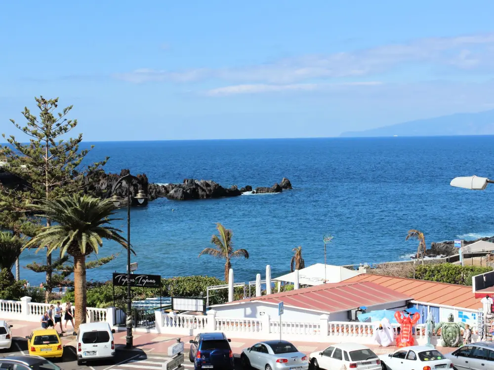 Résidence Große Wohnung in Puerto De Santiago und Meerblick