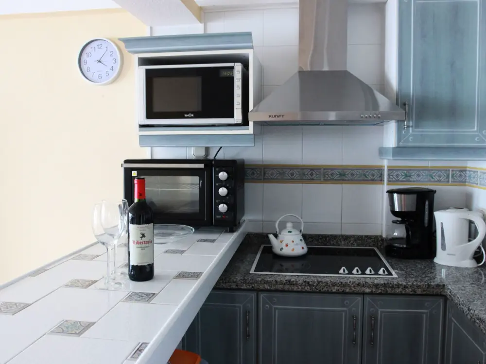 Résidence Große Wohnung in Puerto De Santiago und Meerblick