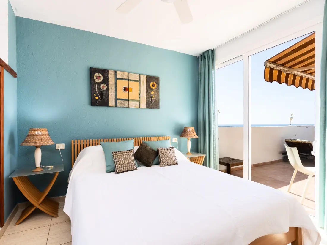 Résidence Appartement in Palm-Mar mit Großer Terrasse und Meerblick
