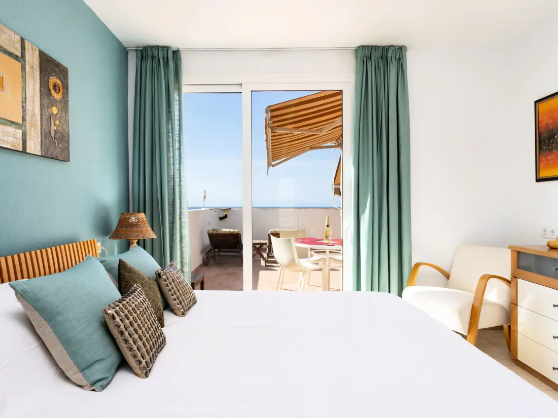 Résidence Appartement in Palm-Mar mit Großer Terrasse und Meerblick