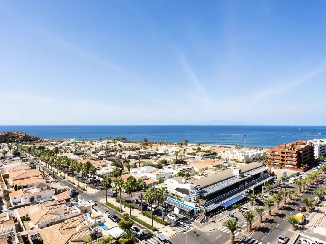Résidence Appartement in Palm-Mar mit Großer Terrasse und Meerblick