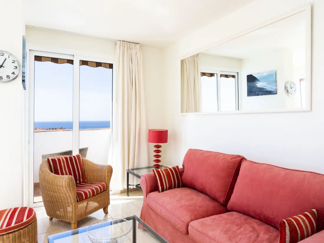 Résidence Appartement in Palm-Mar mit Großer Terrasse und Meerblick
