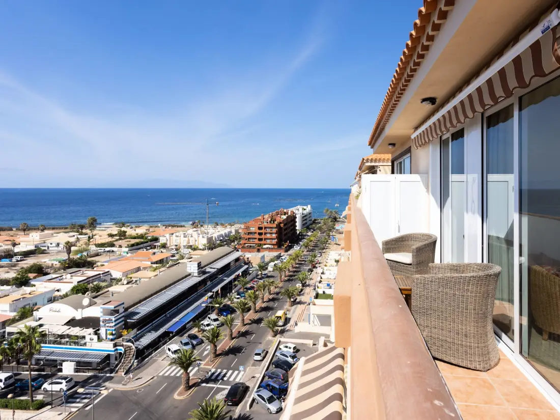 Résidence Appartement in Palm-Mar mit Großer Terrasse und Meerblick