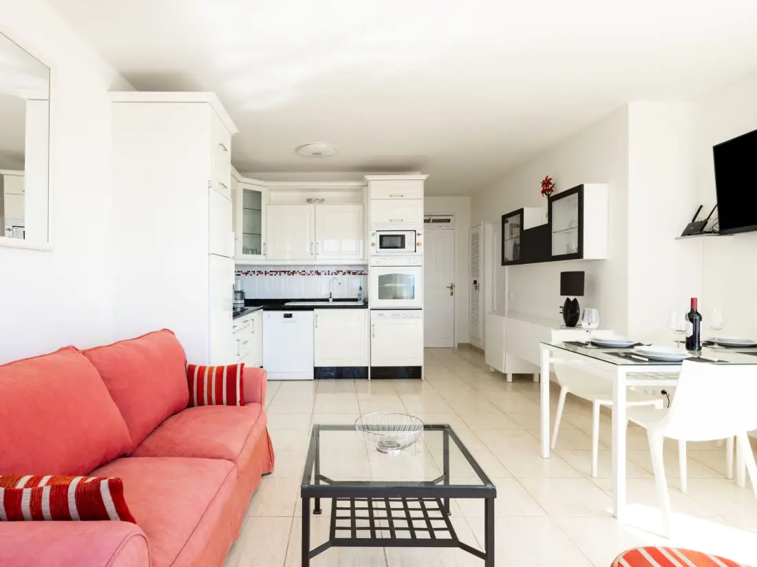 Résidence Appartement in Palm-Mar mit Großer Terrasse und Meerblick