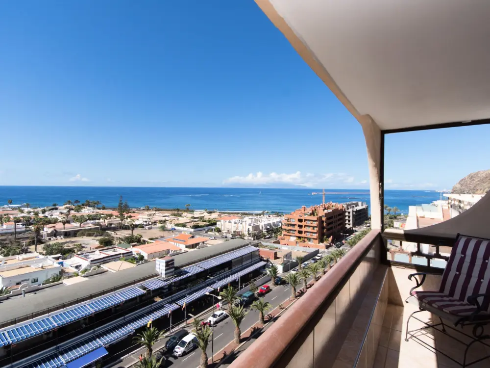 Résidence Appartement in Palm-Mar und Meerblick
