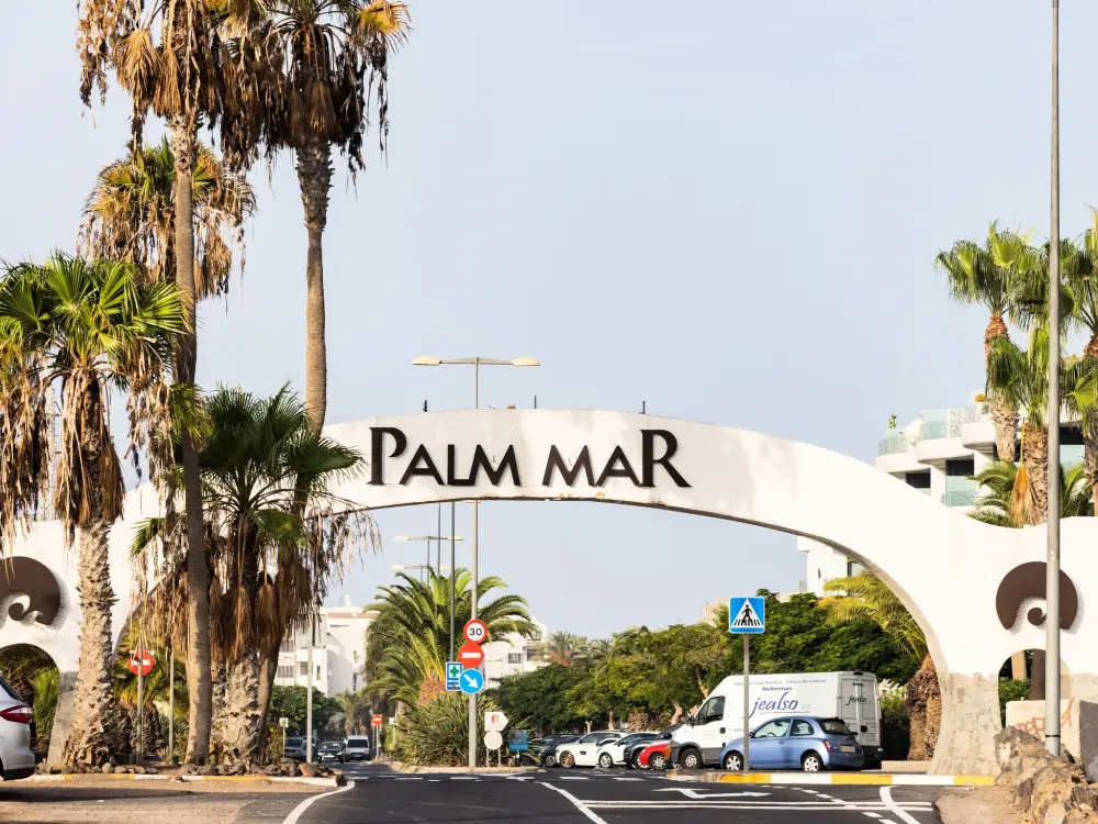 Résidence Wohnung in Palm-Mar mit Großer Terrasse und Meerblick