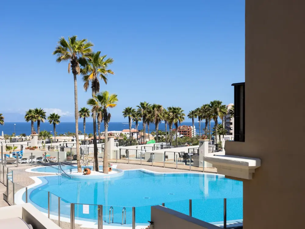 Résidence Wohnung in Palm-Mar mit Großer Terrasse und Meerblick