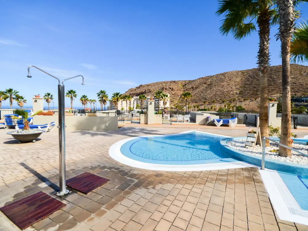 Résidence Wohnung in Palm-Mar mit Großer Terrasse und Meerblick
