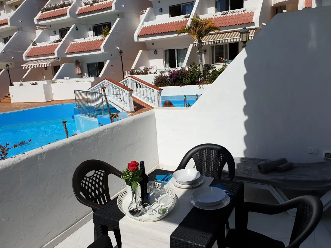 Résidence Appartement in Playa De Las Américas mit Balkon