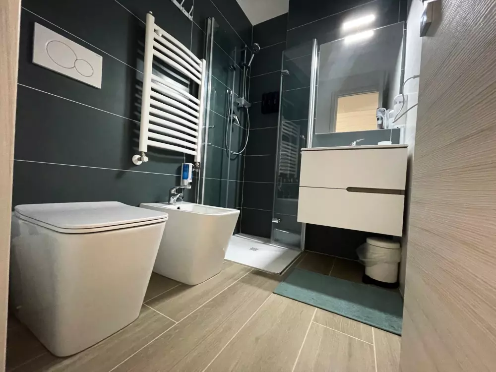 Résidence Flacher Strand und Zentrum, Privatparkplatz