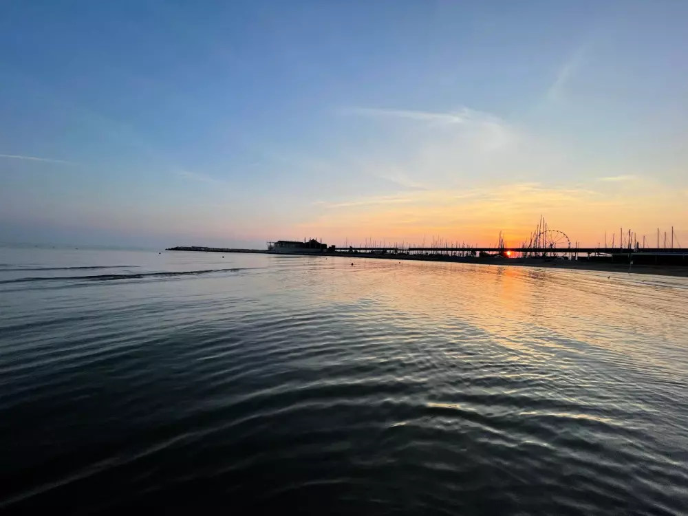 Résidence Flacher Strand und Zentrum, Privatparkplatz