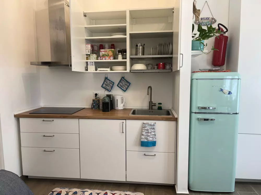 Résidence Flacher Strand und Zentrum, Privatparkplatz