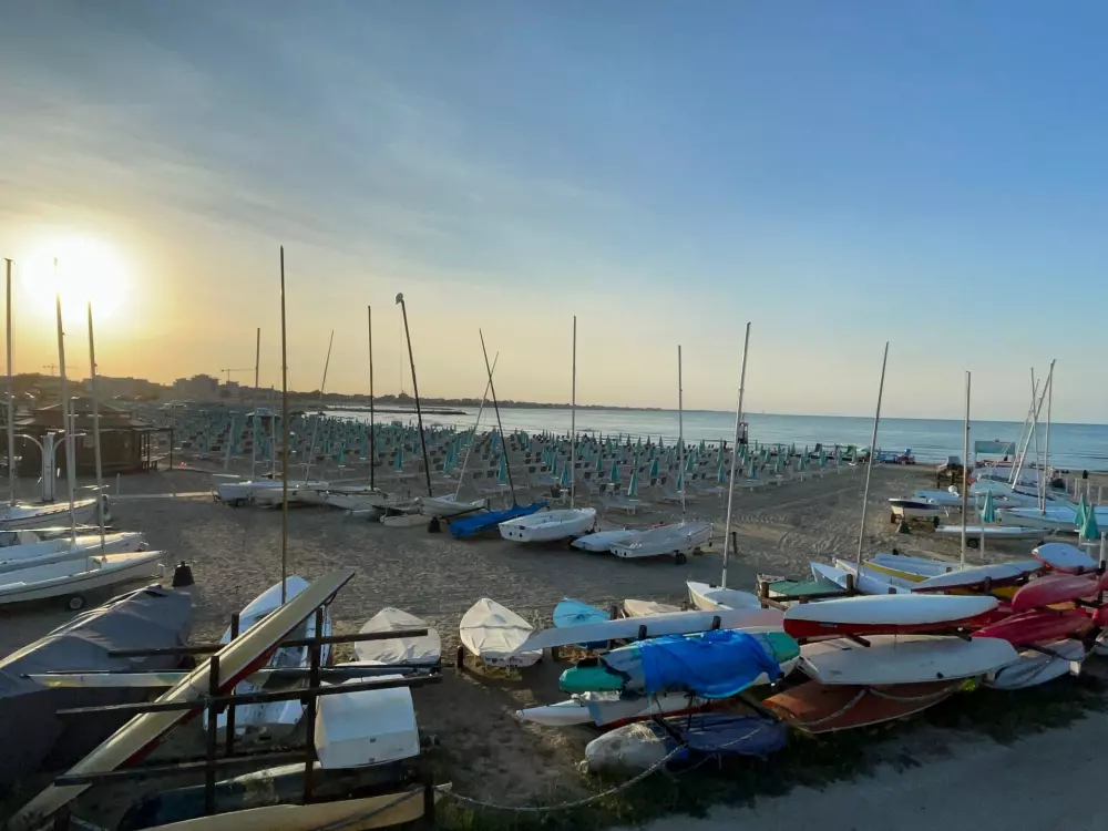 Résidence Flacher Strand und Zentrum, Privatparkplatz