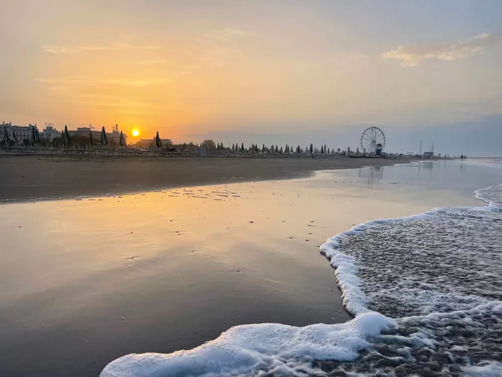 Résidence Flacher Strand und Zentrum, Privatparkplatz