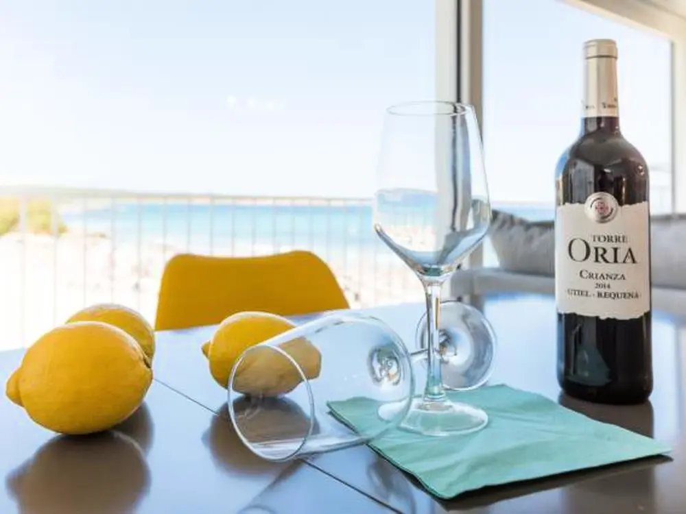 Résidence Tolle Wohnung in S'illot-Cala Morlanda mit Terrasse