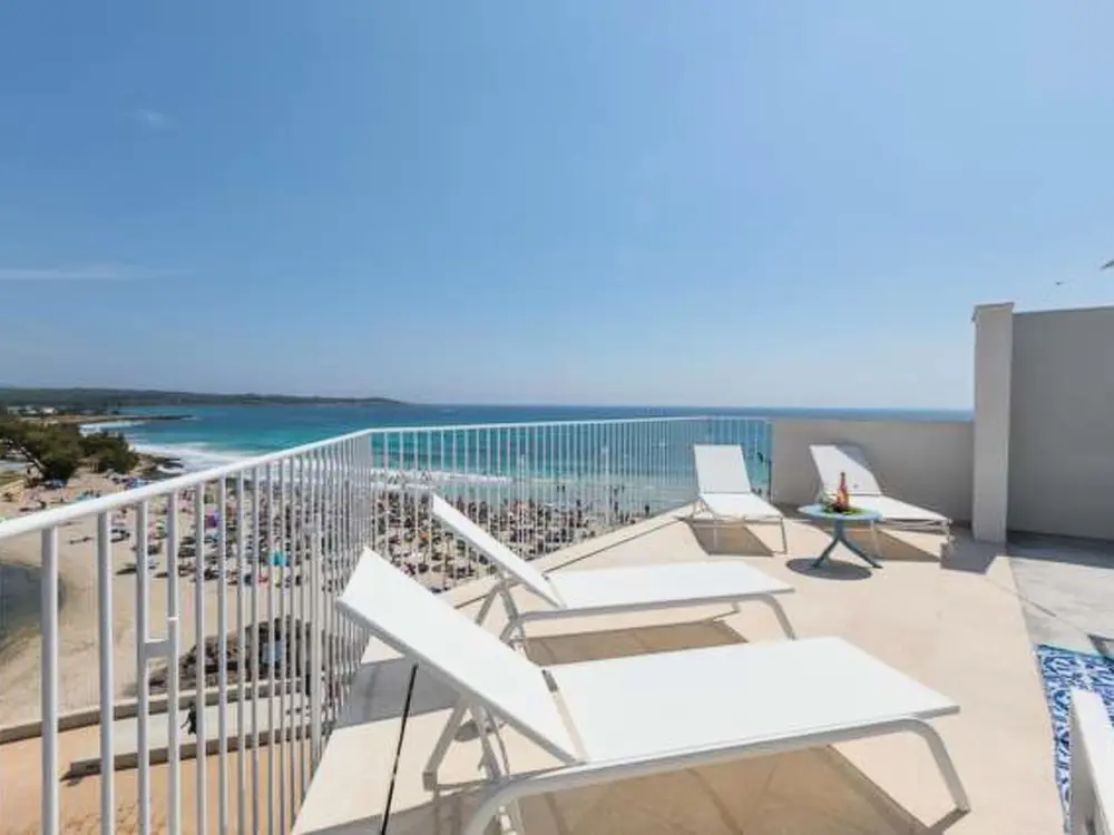 Résidence Tolle Wohnung in S'illot-Cala Morlanda mit Terrasse