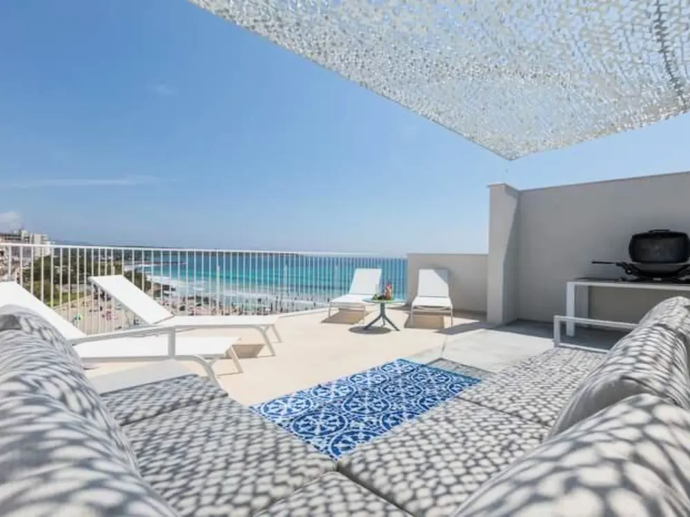 Résidence Tolle Wohnung in S'illot-Cala Morlanda mit Terrasse