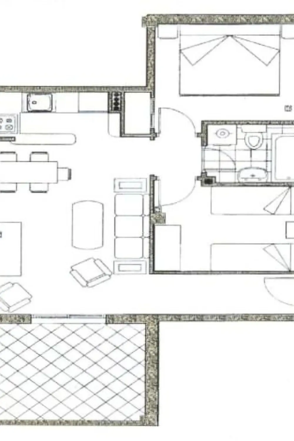 Résidence Appartement in Torrox Costa mit Großem gemeinsamem Pool und Meerblick