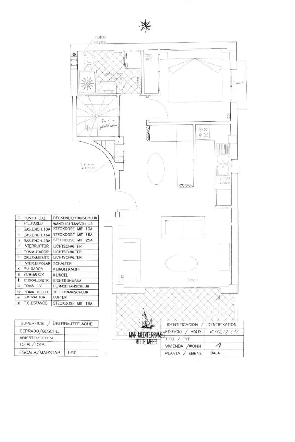 Résidence für 4 Personen  + 1 Kind ca. 59 m&sup2; in Torrox Costa, Andalusien (Costa del