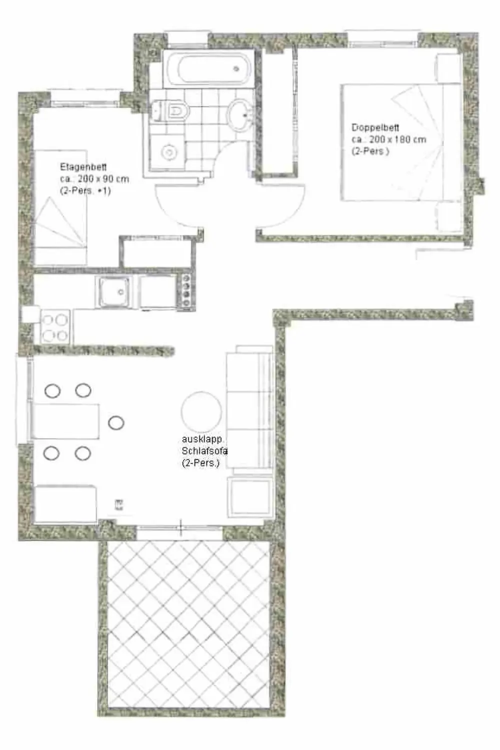Résidence für 5 Personen ca. 60 m&sup2; in Torrox Costa, Andalusien (Costa del Sol)